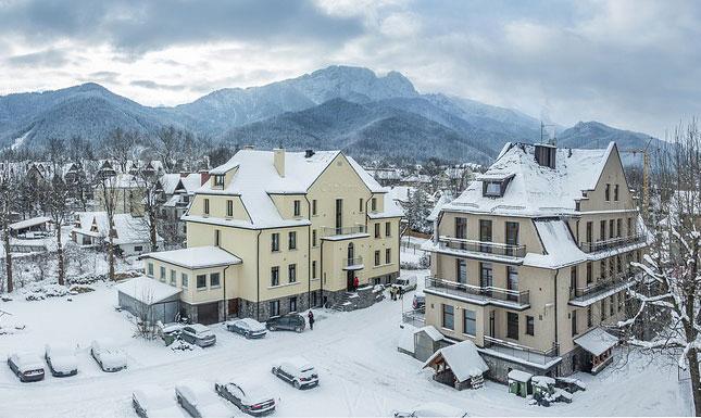 Willa Excelsior - otoczenie